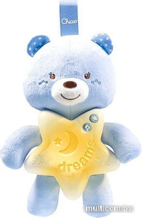 Погремушка Chicco Медвежонок 00009156200000 (голубой)