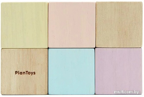 Кубики Plan Toys Блоки Прикоснись и угадай 5257