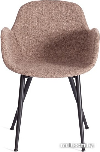 Стул TetChair Valentino (коричневый/черный)