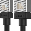 Кабель Baseus CoolPlay Series USB Type-A - USB Type-C (2 м, черный)