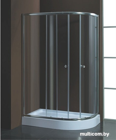 Душевой уголок Niagara NG-412011-14 L 120x80 (хром/прозрачное) левая