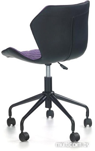 Кресло Halmar Matrix (черный/фиолетовый)