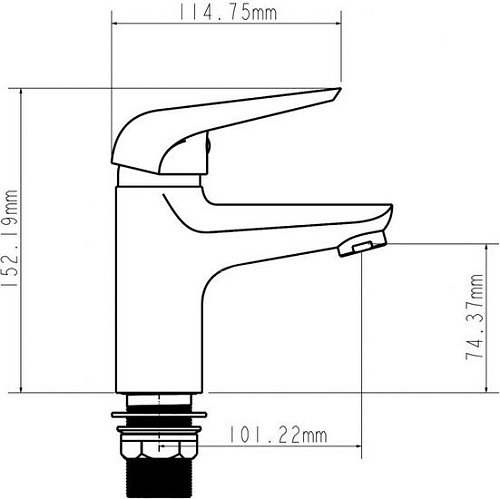 Смеситель Econoce EC0280BL