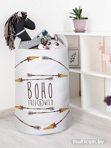 Корзина JoyArty Свободный и дикий toba_14637_L