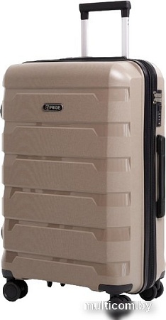 Чемодан-спиннер Pride PP-9602 (S, шампань)