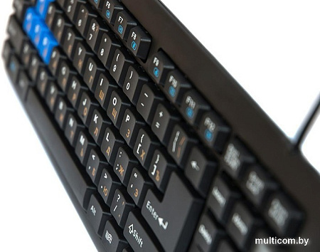 Клавиатура Dialog KM-025U Black-Blue