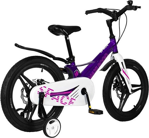 Детский велосипед Maxiscoo Space MSC-S1815D (фиолетовый)
