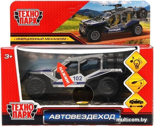 Вездеход Технопарк Автовездеход Полиция CHAB-12SLPOL-ARMSR