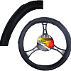 Оплетка на руль AVG 611BK 205103 (черный)