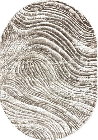 Ковер для жилой комнаты Safyun Eva LZ185-CREAM-VIZON-OVAL (2x3)