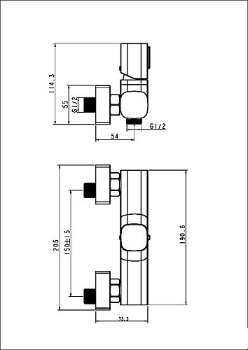 Смеситель Maxonor Pure Life PL9089-7