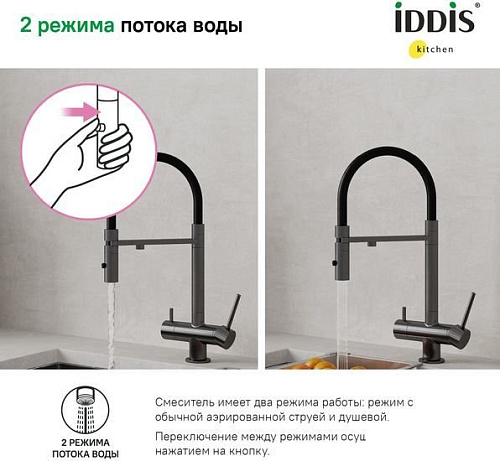 Смеситель IDDIS Ace ACEGMFFi05