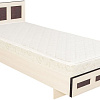 Кровать Mio Tesoro М1 КР-017.11.02-01 70x186 с матрасом Letto (дуб девон)