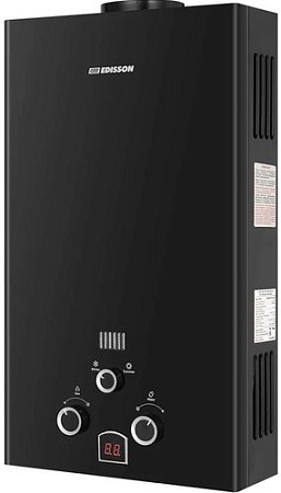 Газовая колонка Edisson E 20 D (Black)