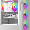 Корпус XASTRA A302 4FRGB WH (белый)