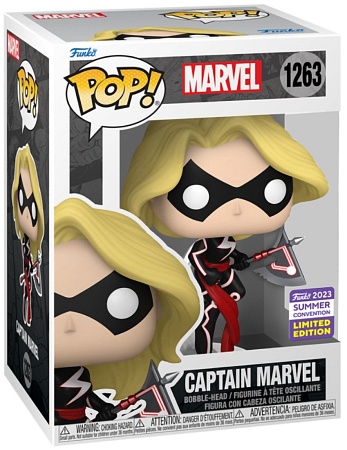 Фигурка Funko POP! Bobble Marvel Captain Marvel with Axe SDCC23