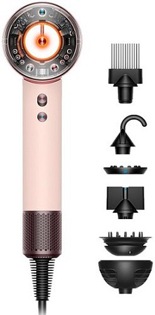 Фен Dyson HD16 Supersonic Nural 598975-01 (керамический розовый/розовое золото)