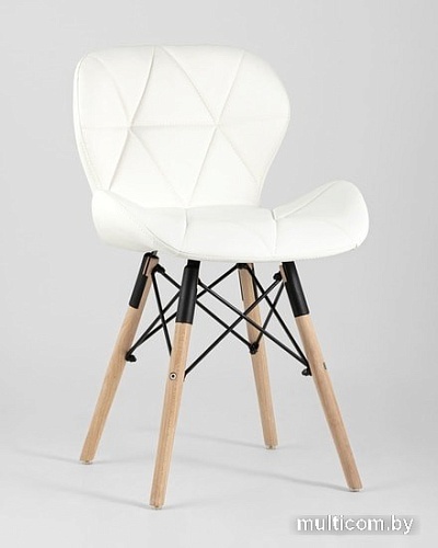 Стул Stool Group Бон экокожа (белый)