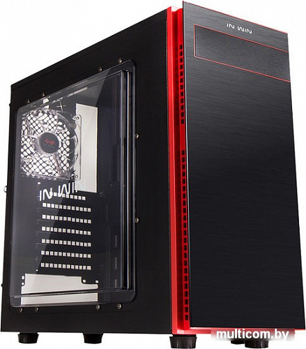 Корпус In Win 703 Black/Red