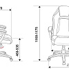 Кресло Бюрократ CH-829/BL+BLACK (черный)