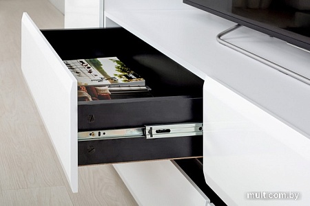 Тумба Mobi Сидней 13.63 (белый премиум-черный 0190 PE-белый глянец ПВХ)