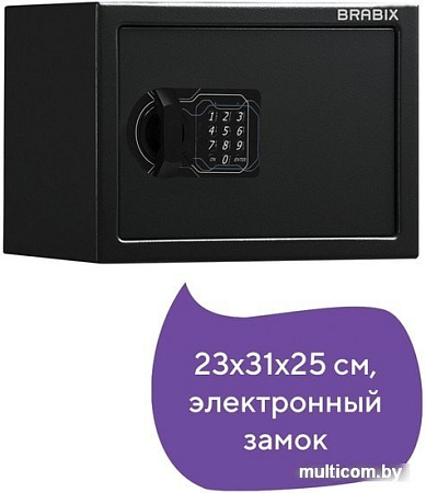 Мебельный сейф Brabix SF-230EL