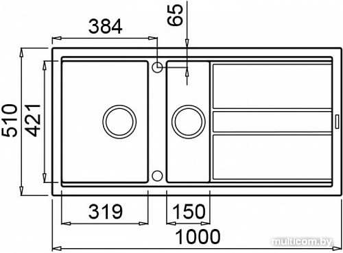 Кухонная мойка Elleci Best 475 Light Grey K97