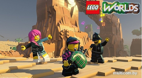 Игра LEGO Worlds для PlayStation 4