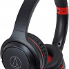 Наушники Audio-Technica ATH-S200BT (черный/красный)