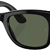 Умные очки Ray-Ban Meta Wayfarer RW4006 (черный глянцевый/зеленый)