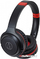 Наушники Audio-Technica ATH-S200BT (черный/красный)
