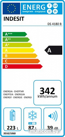 Холодильник Indesit DS 4180 B