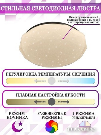 Припотолочная люстра Natali Kovaltseva Led Lamps 81100