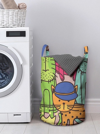 Корзина JoyArty Кошачья площадь gaba_26458