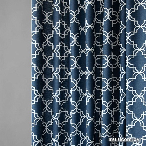 Комплект штор Pasionaria Тристан 340x230 (2 шт, синий)