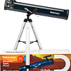 Телескоп Levenhuk Discovery Spark 114 AZ с книгой