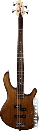 Бас-гитара Cort Action PJ Open Pore Walnut
