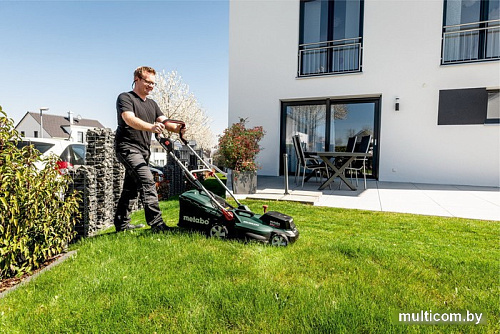 Газонокосилка Metabo RM 36-18 LTX BL 36 T0525 (с 2-мя АКБ)