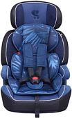 Автокресло Lorelli Navigator 2019 (темно-синий/цветы)