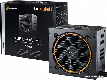 Блок питания be quiet! Pure Power 11 500W CM BN297