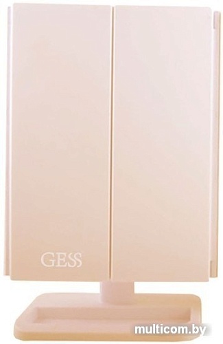 Косметическое зеркало Gess uLike Gold (золотистый)