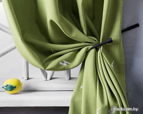 Комплект штор Pasionaria Флэш 290x230 (2 шт, зеленый)