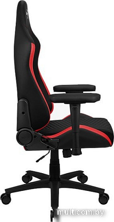 Кресло AeroCool Crown Leatherette (черный/красный)