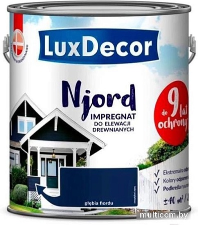 Антисептик LuxDecor Njord 2.5 л (далекий фьорд)