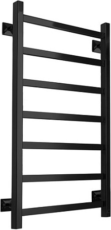 Полотенцесушитель Ростела Экспи Квадро V30 1/2" 7 перекладин 40x80 см (черный)