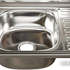 Кухонная мойка Mixline 538194 (левая, полированная, 0.8 мм)