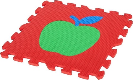 Коврик-пазл Юнландия Фрукты-овощи 664665