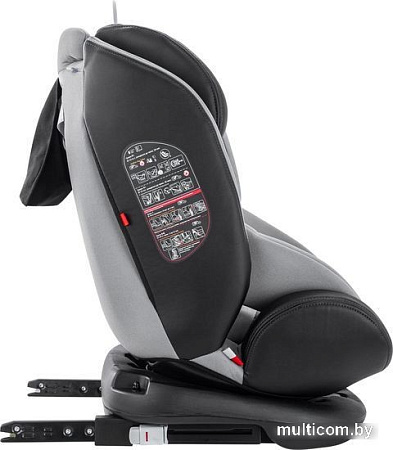 Детское автокресло Indigo Aero Pro Isofix ST-3 (серый)