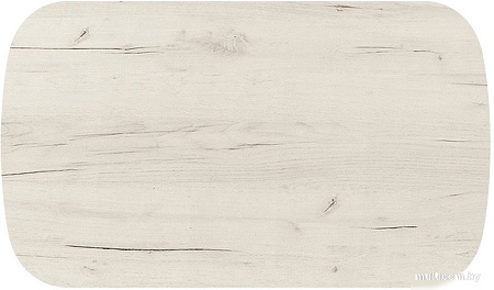 Столешница Millwood Закругленная 120x70 (дуб белый Craft)