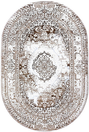 Ковер для жилой комнаты Merinos Nora O1708-680-OVAL (1.2x1.7)